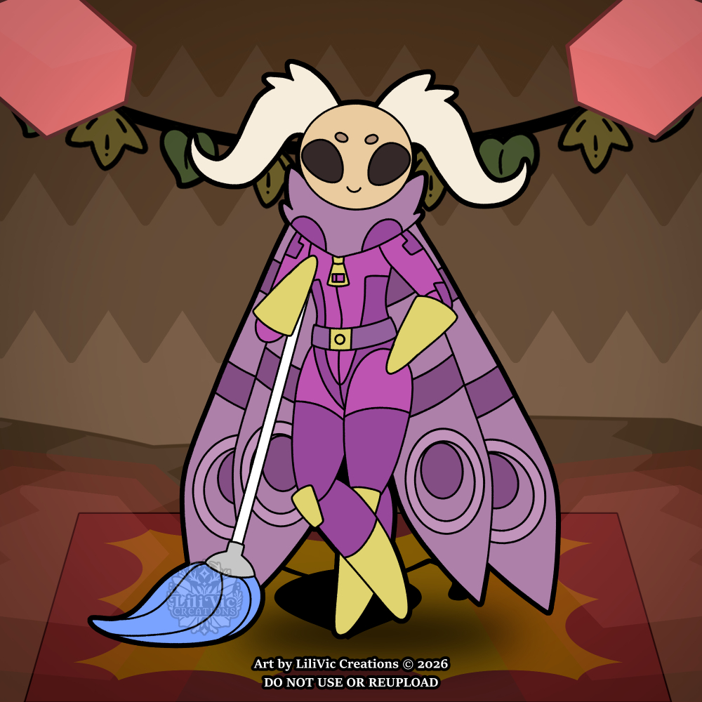 Caiden depicted in the art style of Bug Fables.